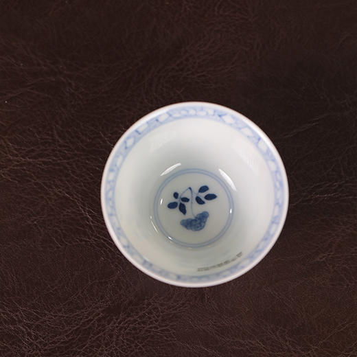【忘言】 青花花卉小品杯 曰何文人器 商品图3