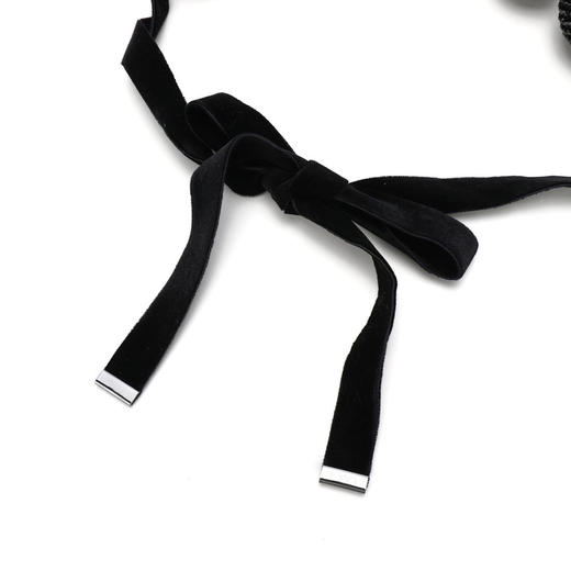 8055180543023 EMPORIO ARMANI 【轻奢高级】女式欧美夸张大颗珠子亮眼系带短项链锁骨链项链 商品图3