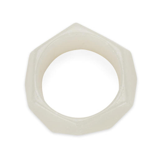 8052467038494 EMPORIO ARMANI 女式韩系ins小众简约冷淡风几何不规则素圈宽边工艺手镯 商品图0