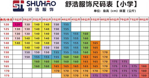 暨阳小学校服订购明细 商品图1