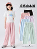 【39.9元/条起】儿童凉感山本裤夏季女童冰丝阔腿长裤中大童宽松防蚊休闲裤子 商品缩略图0