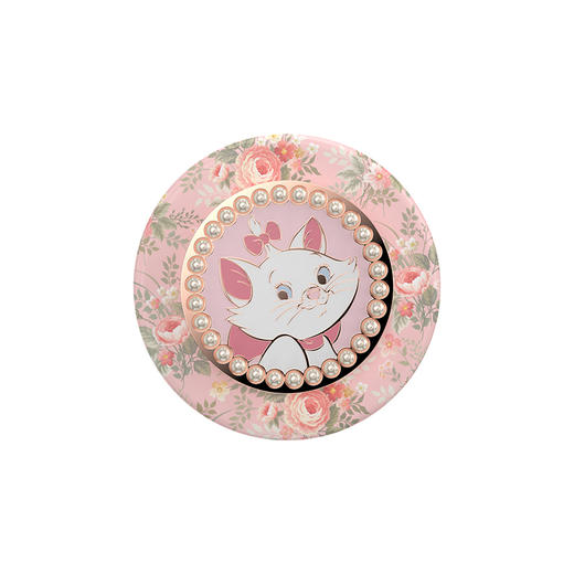 【玛丽猫】玛丽猫画像·MagSafe圆啪嗒 PopSockets x 玛丽猫 联名系列 MAGSAFE磁吸手机气囊支架 Round圆啪嗒系列 粉色 金属珐琅 商品图3