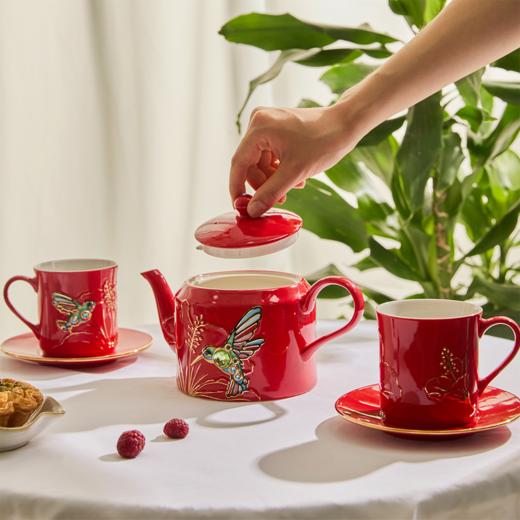 吉星蜂鸟茶县组1壶2杯2盘 壶 680ml/杯240ml 商品图0