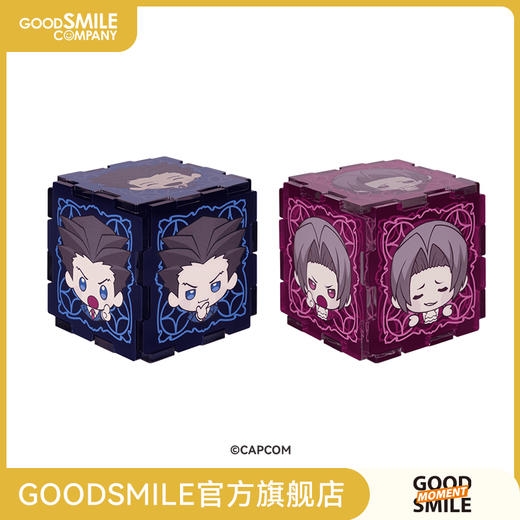 【GSC现货】逆转裁判 组装亚克力盒子 成步堂龙一/御剑怜侍 GSM 商品图0