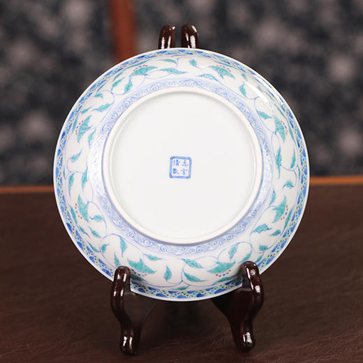 【忘言】斗彩五子莲壶承 曰何文人器 商品图4