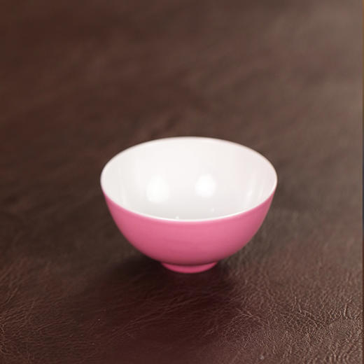 【忘言 】复刻雍正胭脂红茶圆主人杯 曰何文人器 商品图1