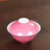 【忘言】胭脂红釉圆柏茶圆 盖碗 曰何文人器 商品缩略图1