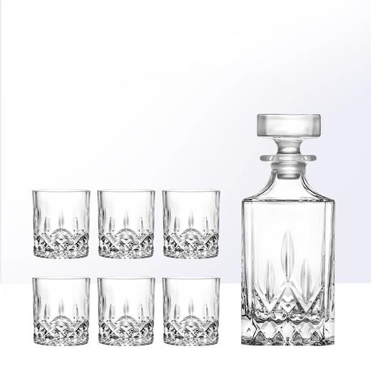 RCR意大利进口水晶玻璃威士忌酒杯酒樽套装酒具轻奢ins用傲柏威士忌酒具1壶6杯 商品图1