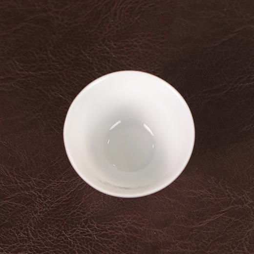 【忘言】釉里红岁寒三友小茶圆 曰何文人器 商品图3