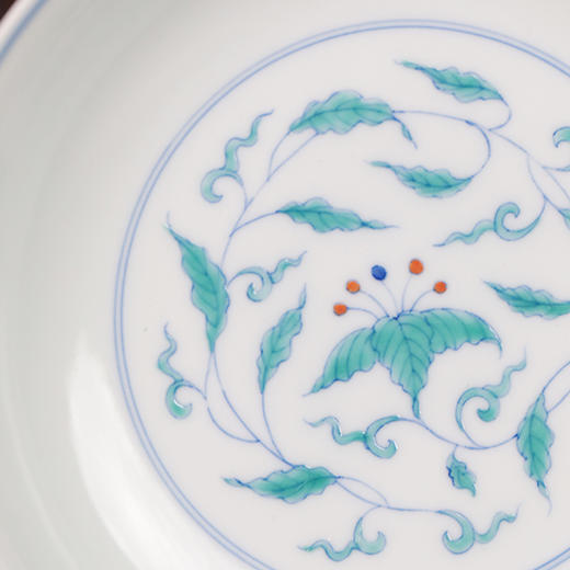 【忘言】斗彩五子莲壶承 曰何文人器 商品图3