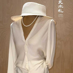 【特价不退不换】良木礼桑蚕丝衬衫（00701）