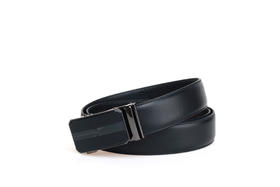豪麟名鞋奥莱迪嘉男装牛皮革皮带TMPD52YD203黑色  原价1260元