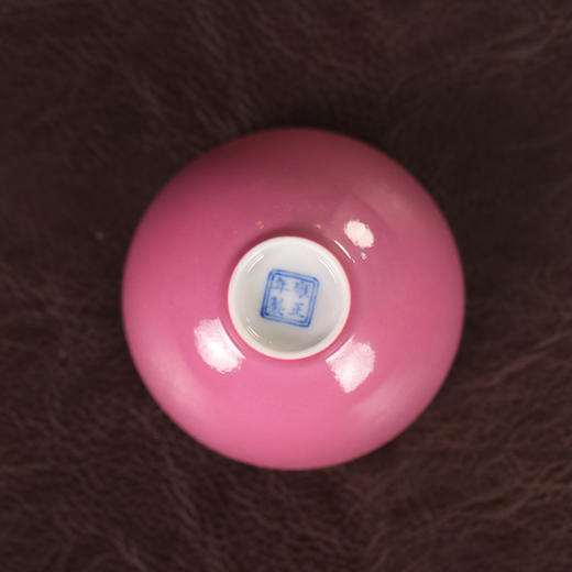 【忘言 】复刻雍正胭脂红茶圆主人杯 曰何文人器 商品图4