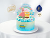 礼品卡【派大星&海绵宝宝】6英寸 BAXY高端进口冰淇淋生日蛋糕 商品缩略图0