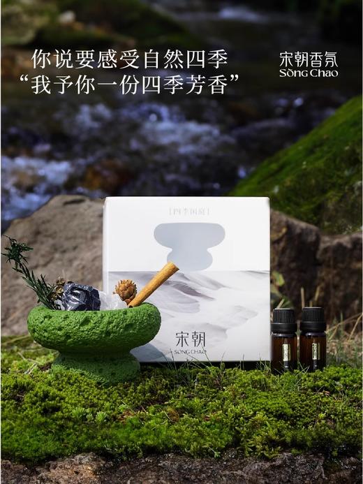 宋朝四季闲庭扩香石室内持久家用晶石高级摆件无火香薰精油香薰礼四季闲庭系列扩香石S 商品图5