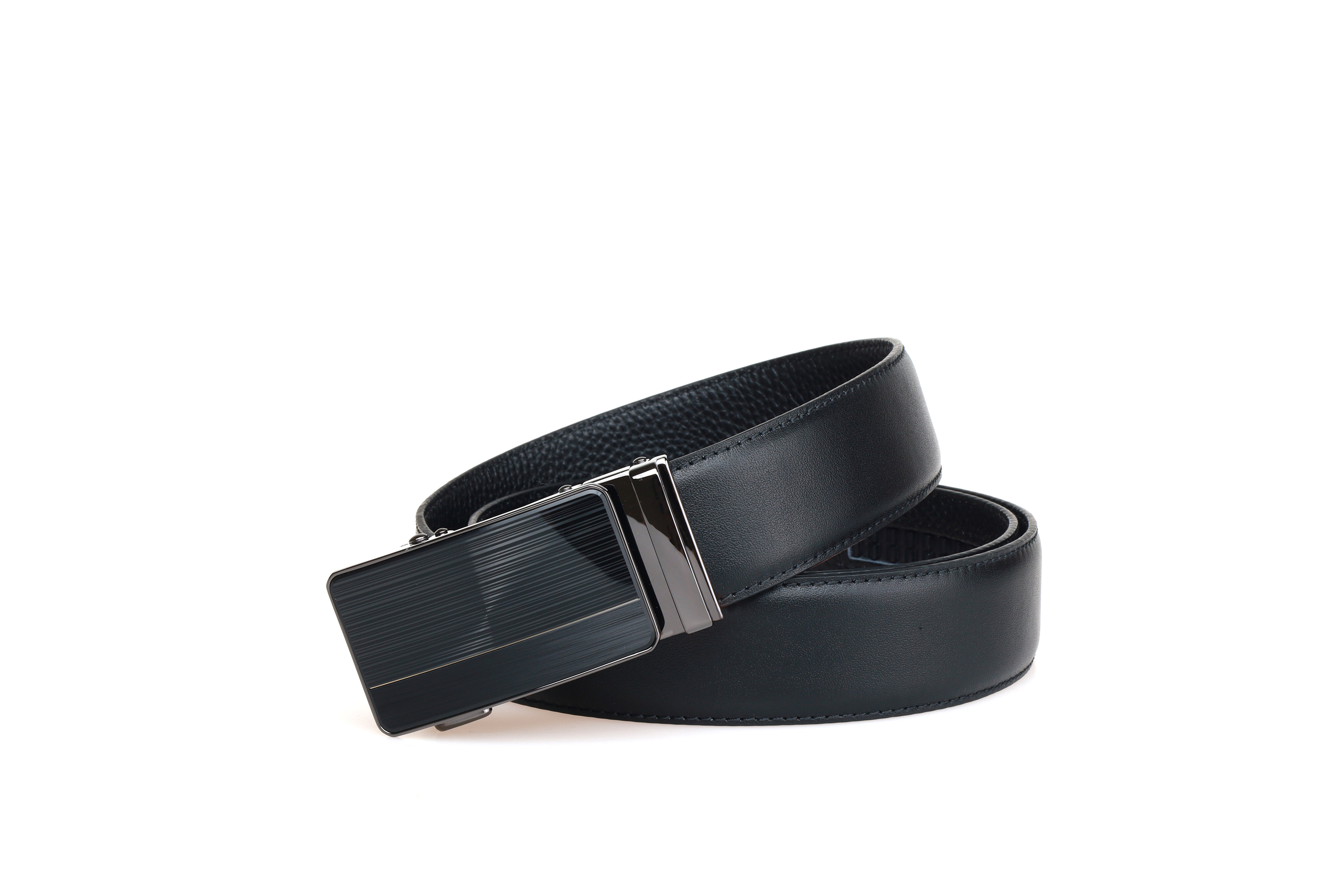 豪麟名鞋奥莱迪嘉男装牛皮革皮带TMPD52YD205黑色  原价1060元