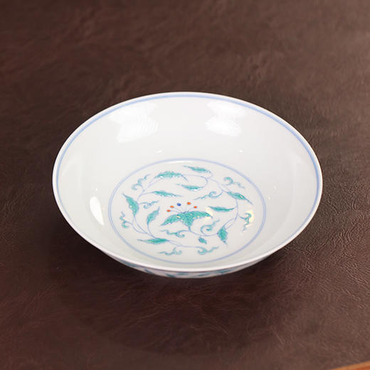 【忘言】斗彩五子莲壶承 曰何文人器 商品图1