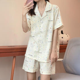 【热卖！拍2套更划算】软糯巨舒服！IMIL云朵棉少女风卡通睡衣3件套 柔软舒适 多款可选