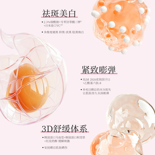 【蜜家特惠 ¥19.9/支 ¥38.9/2支】透蜜多效修色美白防晒霜SPF50+ PA++++ 50g 商品图2