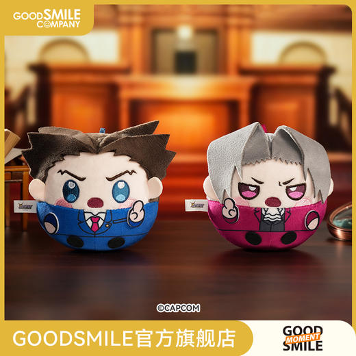 【GSC现货】逆转裁判 毛绒团子挂件 成步堂龙一款/御剑怜侍款 GSM 商品图0