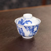 【忘言】 张敞画眉茶碗 盖碗 青花 曰何文人器 商品缩略图1
