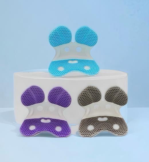 【柔护脊椎 久坐不累 凉软透气】QIANYOU浅幼 凝胶护腰蜂窝坐垫 商品图3