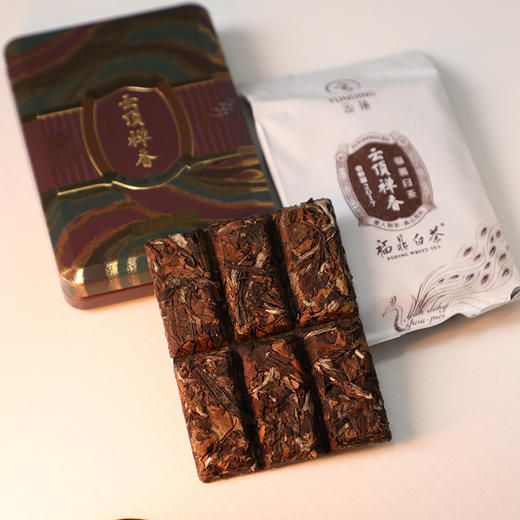 云顶 福鼎白茶 禅香老寿眉2017年一级寿眉商务6盒装（30g x 6盒） 商品图4