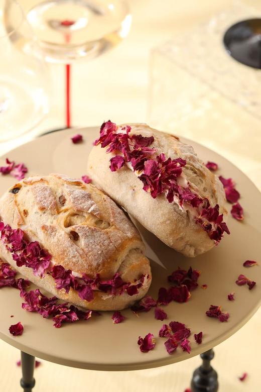 玫瑰奶酪法式包（单个） 商品图0