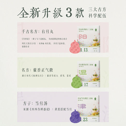 💰49🉐30贴💥 后辰新款三伏贴10贴/盒 商品图1