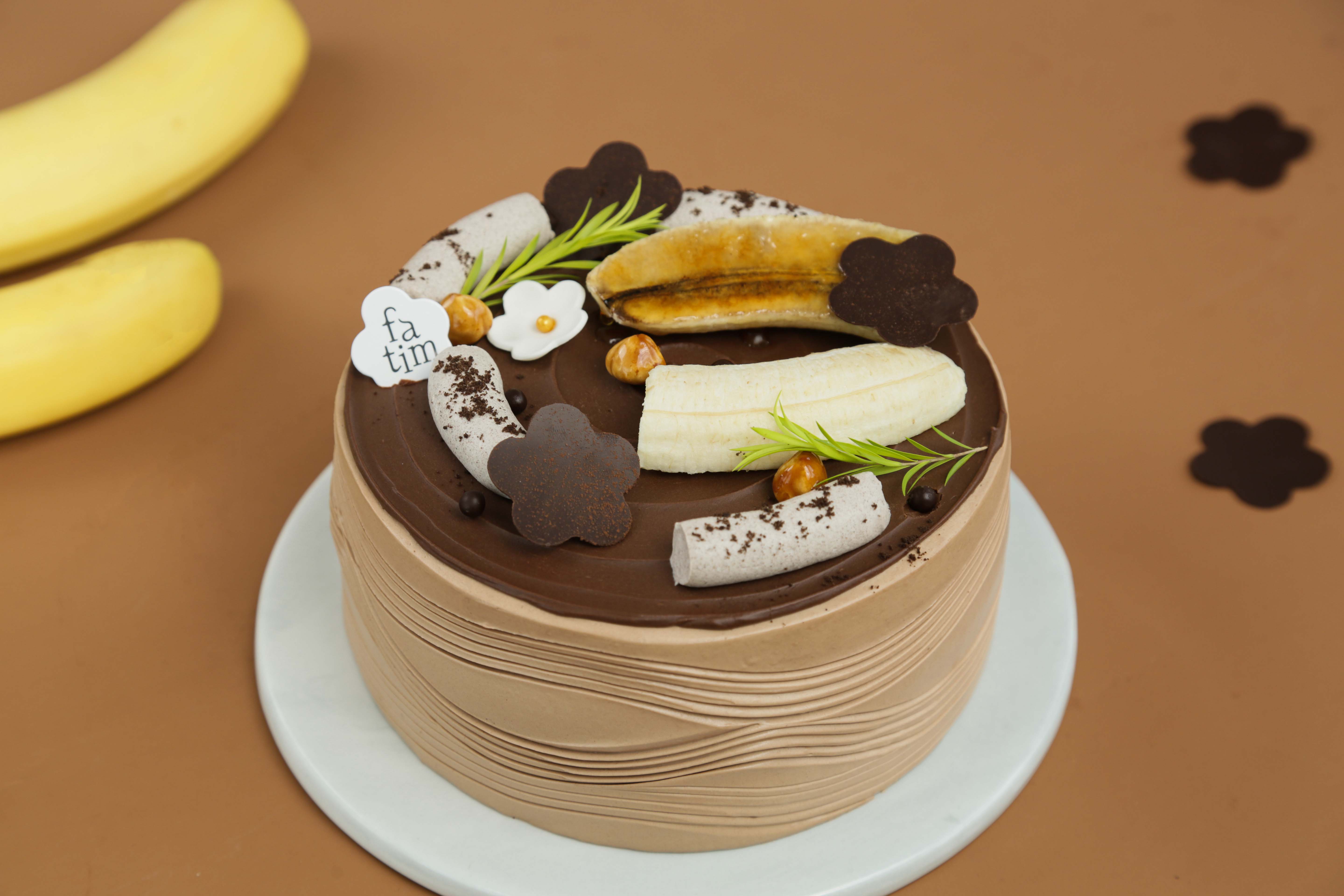 奥利奥香蕉烤布丁•奶油蛋糕