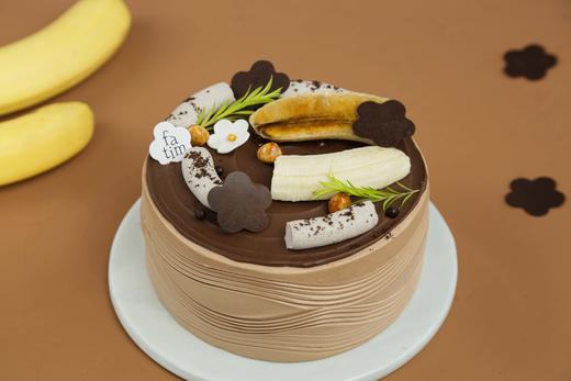 奥利奥香蕉烤布丁•奶油蛋糕 商品图0