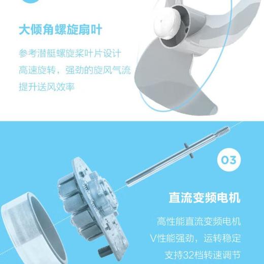 艾美特风扇循环扇 电风扇FA23SRDI91/台 商品图3