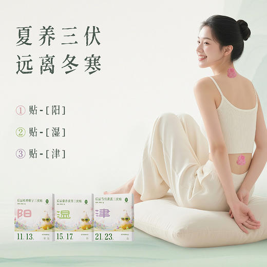 💰49🉐30贴💥 后辰新款三伏贴10贴/盒 商品图0