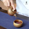 【样品特惠6折，仅1个，无货退款】台湾陆宝柴烧大漠金沙功夫茶杯品茗杯高档主人杯单个礼盒装单杯晚霞杯60ml明月杯70ml长风杯70ml 商品缩略图3