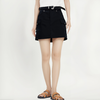 N配腰带工装A字短半裙（黑）夏季151040160321 商品缩略图0
