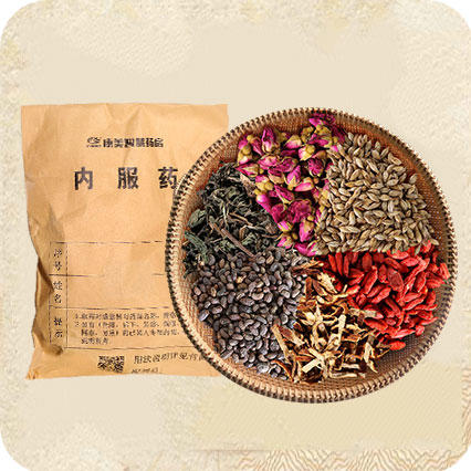 养发饮【杭州三院同款】 康美酒女贞子/墨旱莲/玫瑰花/陈皮/炒麦芽/枸杞子18g/剂 商品图2