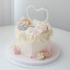 【提前一天预定】氛围感|花里花外蛋糕【D4911】