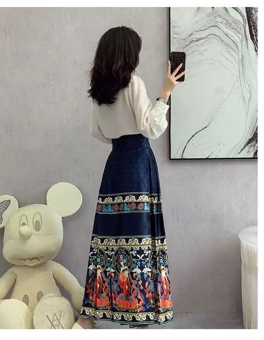 已停发，预计3.4日发【诗铭洛可】（敦煌舞女）W1059马面裙 商品图1