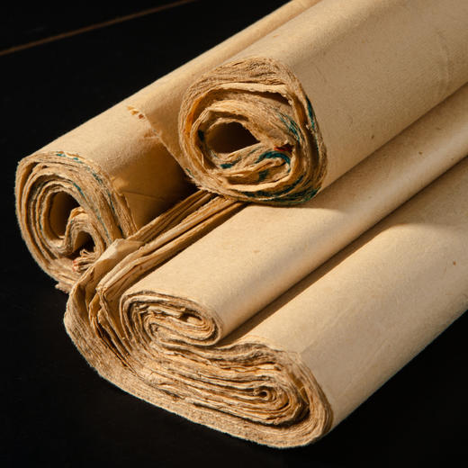 50-60年代合作社生产老竹纸三卷（164张） 商品图1