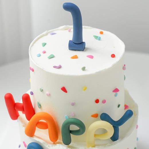 双层|ins彩色·Birthday cake【B5070】 商品图2
