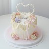 【提前一天预定】氛围感|花里花外蛋糕【D4911】 商品缩略图1