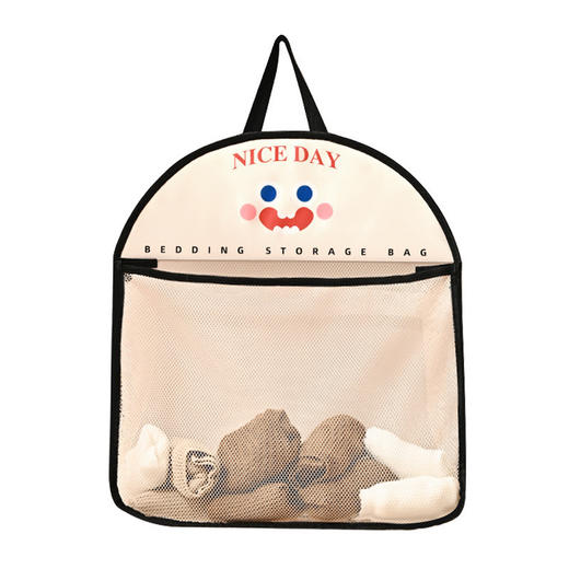 网孔内衣收纳袋储物收纳袋悬挂式衣柜收袋可视透气网面袜子收纳袋1个 商品图4