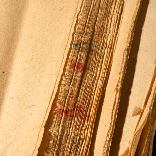 50-60年代合作社生产老竹纸两卷（160张） 商品图3