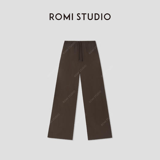 ROMI STUDIO“简约随性”轻薄干爽棉质松紧腰直筒休闲裤 RWCLXM2730 商品图1