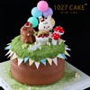 1027CAKE |  森系立体小动物 小兔子小熊 （提前2天预订） 商品缩略图1