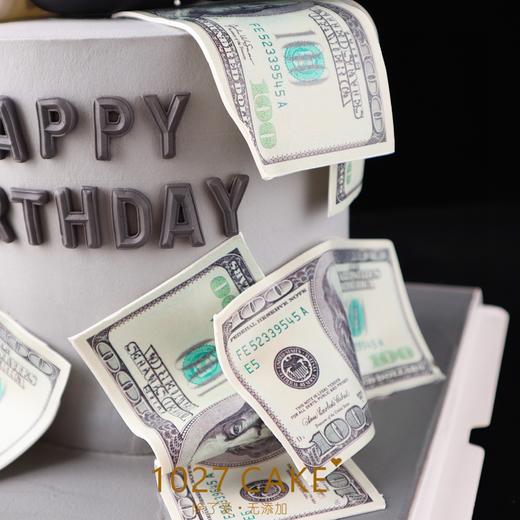 1027CAKE | 财源滚滚 钱袋美金蛋糕  发财 商品图2
