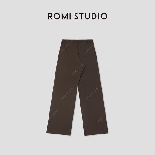 ROMI STUDIO“简约随性”轻薄干爽棉质松紧腰直筒休闲裤 RWCLXM2730 商品图2