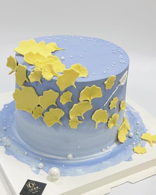 【银杏不负秋】白起蛋糕 商品图2