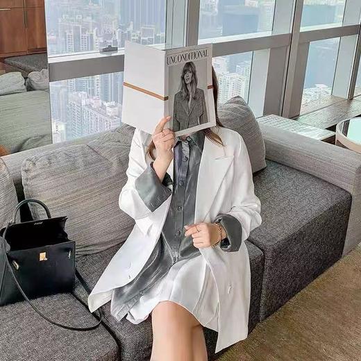 【诗铭洛可】A319西服外套简约大气春秋单件外套 A17-2 商品图4