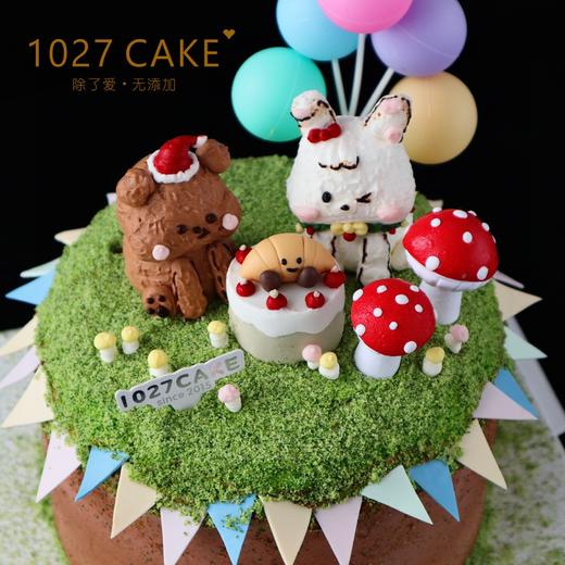 1027CAKE |  森系立体小动物 小兔子小熊 （提前2天预订） 商品图4
